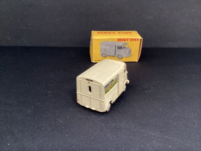 DINKY TOYS :
Citroën 1200K, jaune. Publicité...