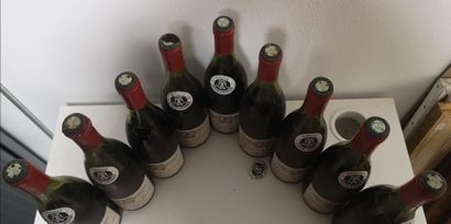 9 Bottles CORTON Grand Cru Clos de la Vigne...