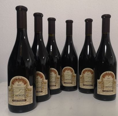 6 Bottles CHINON Clos de l'Olive - Couly-Dutheil...
