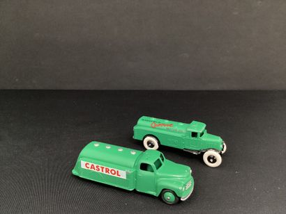 DINKY TOYS :
Camion vert année 40.
Réédition.
Publicité...