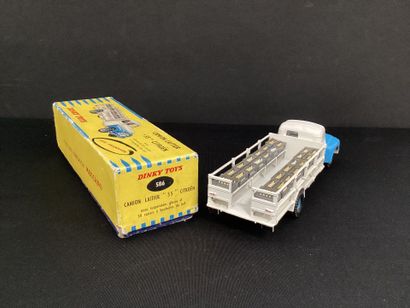 DINKY TOYS : 
Camion laitier Citroën U 55.
Avec...