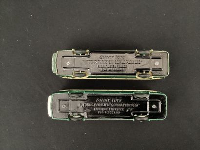 DINKY TOYS :
LOT de deux autocars 