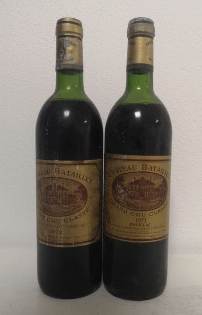 2 Bottles Château HAUT BATAILLEY - 5th Gcc...