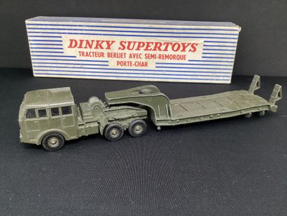 DINKY SUPERTOYS : 
Camion BERLIET porte-chars.
Dans...