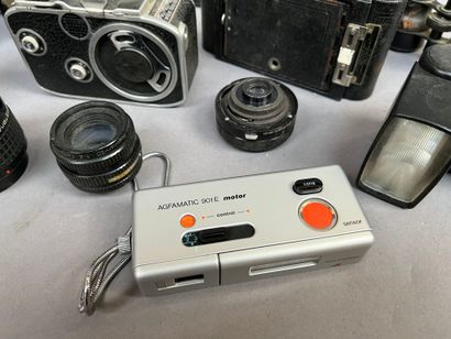LOT of cameras, binoculars and lenses.
All...