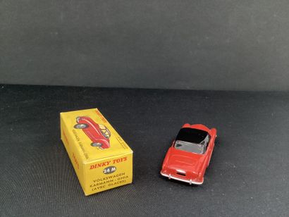 DINKY TOYS:
Volkswagen Karmann Ghia, red...