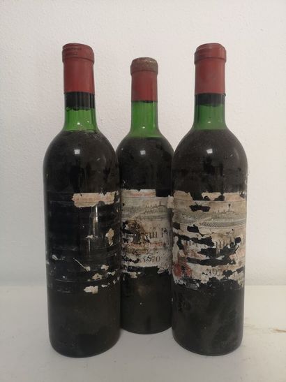 3 Bottles Château PAVIE - 1er Gcc Saint Emilion...