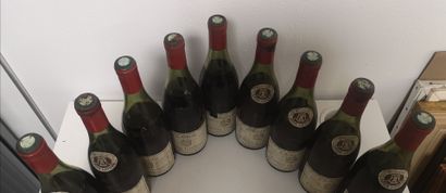 9 Bottles CORTON GRANCEY Grand Cru - Domaine...