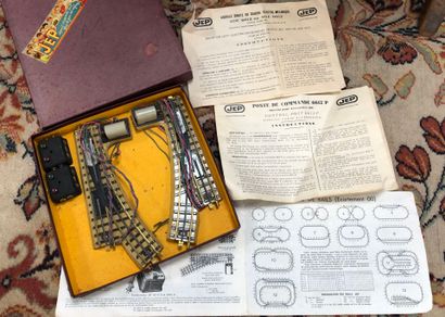 TRAINS JEP :
Série 60 comprenant :
-Transformateur...
