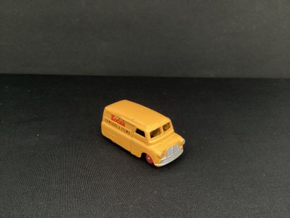 DINKY TOYS : 
Camion bedford, jaune.
Publicité...