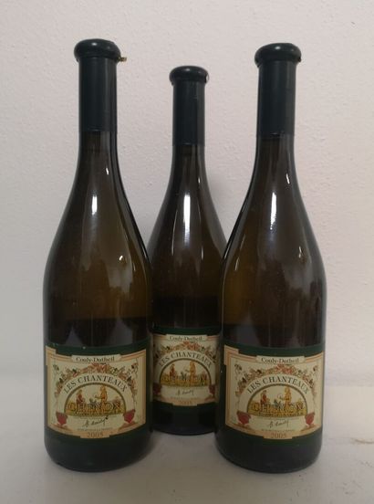 3 Bottles CHINON Blanc Les Chanteaux - Couly-Dutheil...