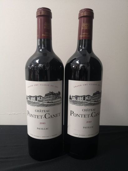 2 Bottles Château PONTET CANET - 5th Gcc...