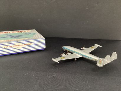 DINKY SUPERTOYS:
Avion modèle Super G constellation.
Dans...