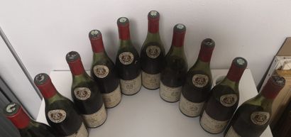 10 Bottles CORTON GRANCEY Grand Cru - Domaine...