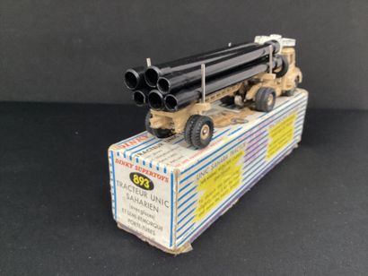 DINKY SUPERTOYS :
Tracteur Unic Saharien,...