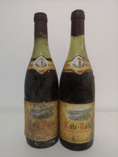 2 Bottles CÔTE-RÔTIE Cuvée réservée - Dervieux-Thaize...