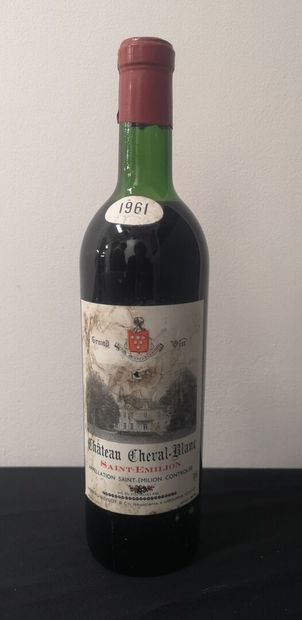 1 Bouteille Château CHEVAL BLANC 1961
1 Bottle...