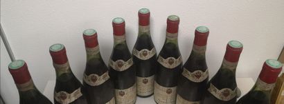 9 Bottles NUITS SAINT GEORGES Clos Saint...
