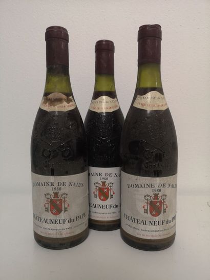 3 Bottles CHÂTEAUNEUF du PAPE Cuvée du Puits...