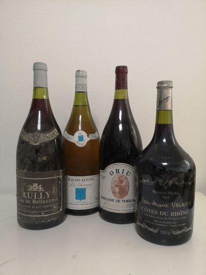 4 Magnums VINS DIVERS FRANCE FOR SALE AS...