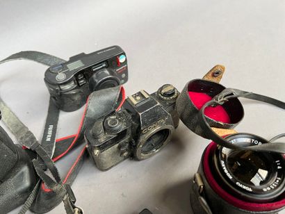 LOT of six Canon, Contax, Vashica, Fujifilm...