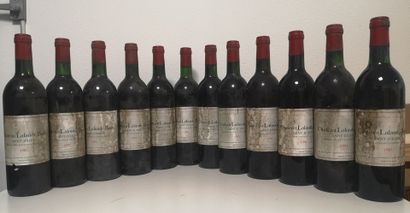 12 Bottles Château LALANDE BORIE - Saint...