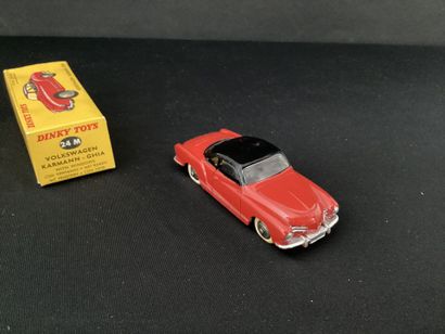 DINKY TOYS :
Volkswagen Karmann, Ghia, red...