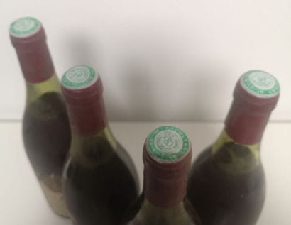 4 Bottles CLOS DE LA ROCHE Grand cru - PONSOT...