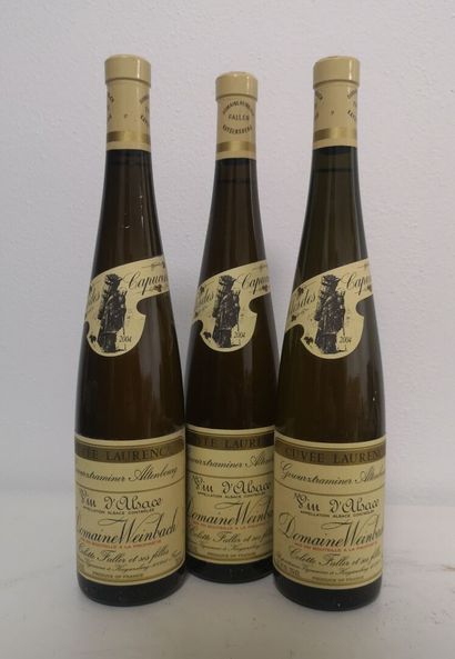 5 Bottles 3 GEWURZTRAMINER Cuvée LAURENCE...