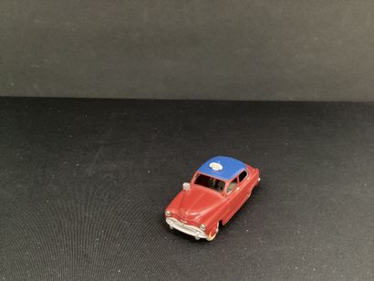 DINKY TOYS :
Simca 9 Aronde, aubergine/rouge...