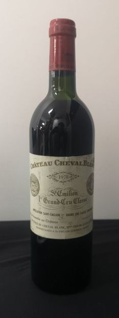 1 Bottle Château CHEVAL BLANC - 1er Gc Saint...