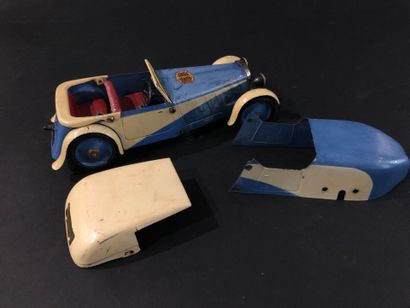MECCANO Paris, Voiture convertible avec ses...