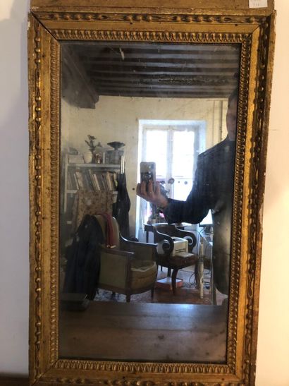 Louis XVI mirror from a trumeau or a piece...