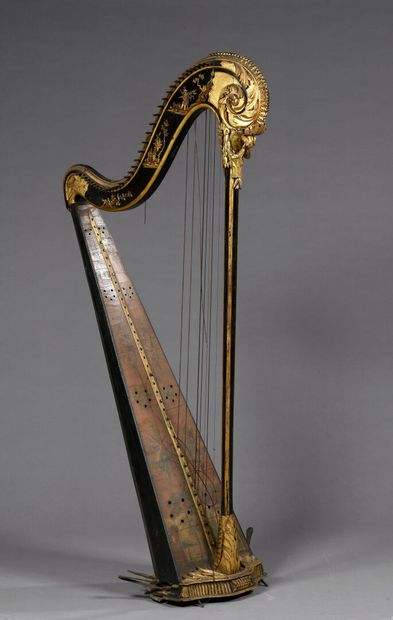 Louis XVI period carved, painted, lacquered...