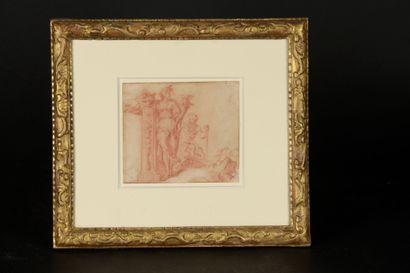 17th-century FLEMISH school
Allegorical figures...
