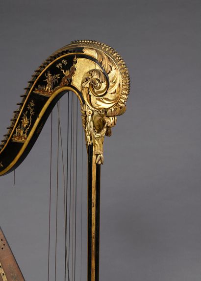Louis XVI period carved, painted, lacquered...