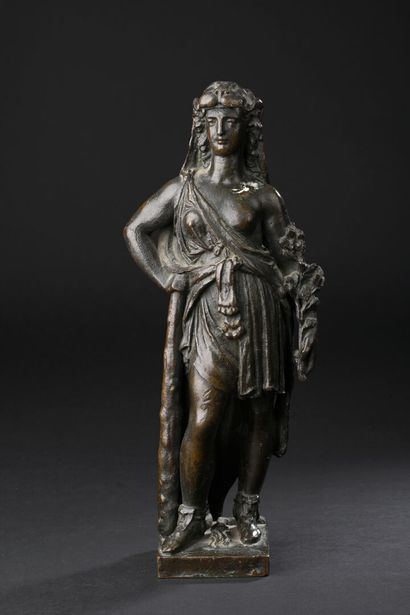 FRENCH SCHOOL, circa 1830
Omphale
Bronze...