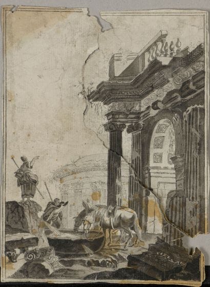 17th century FLEMISH school
The Abduction...