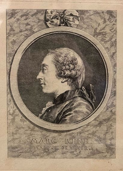 After COCHIN, engraved by WATELET
Marc René,...