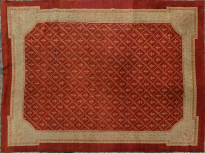 SAVONNERIE stitch carpet
Decorated with a...