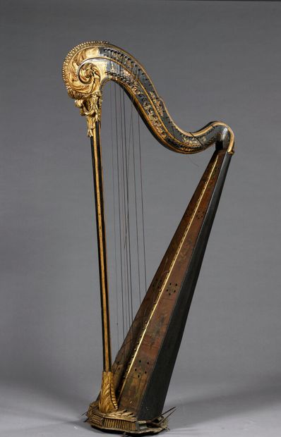 Louis XVI period carved, painted, lacquered...