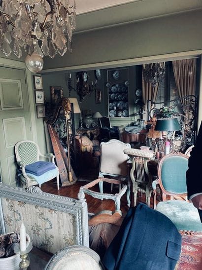 Louis XVI period carved, painted, lacquered...