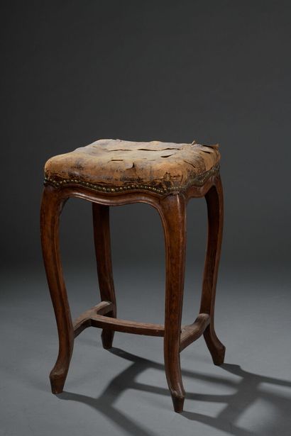 Louis XV period molded beech high stool
Resting...
