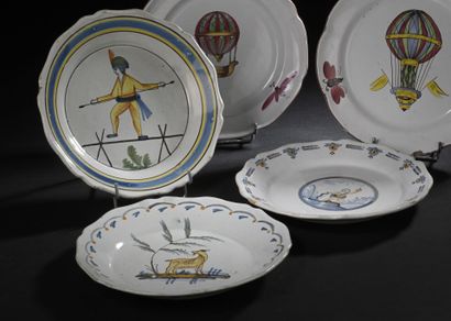 NEVERS, late 18th - early 19th century
Three...
