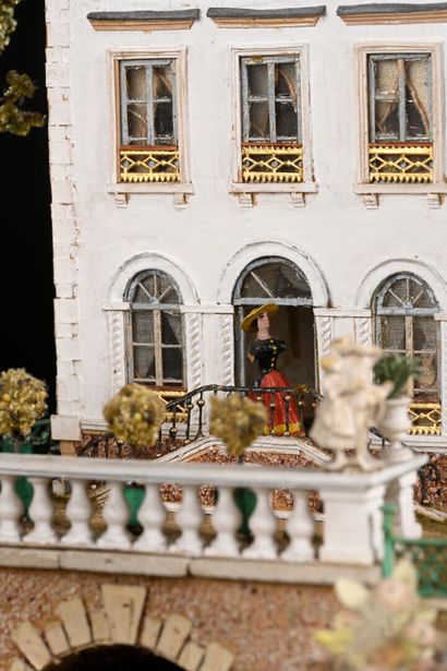 Model - Diorama of a semaphore and a pleasure...