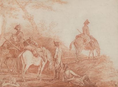 Attributed to Charles PARROCEL (Paris 1688-1752)
The...