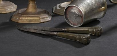 GERMANY, 17th-18th century
Pair of knives...