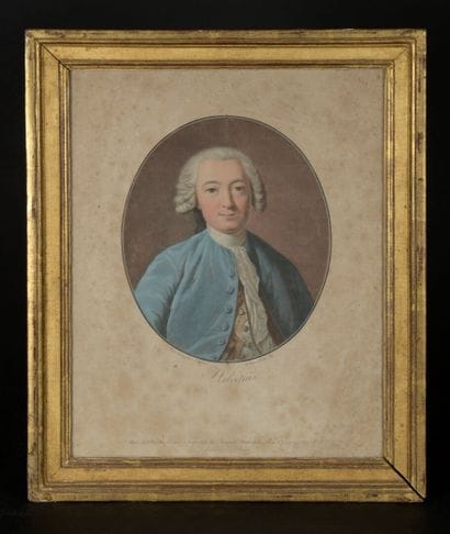 After VAN LOO, engraved by ALIX
Helvetius
Engraving,...