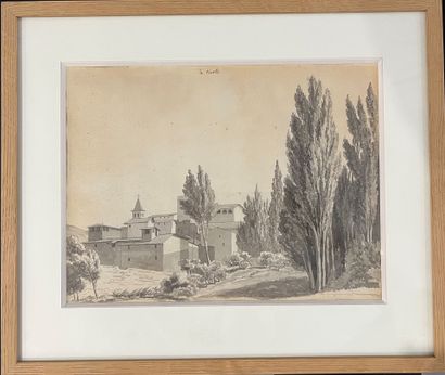 Antoine Felix BOISSELIER (1790-1857)
At Tivoli
Drawing.
Provenance:...