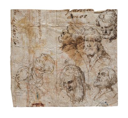 School of Antonio del CASTILLO (1603-1668)
Head...